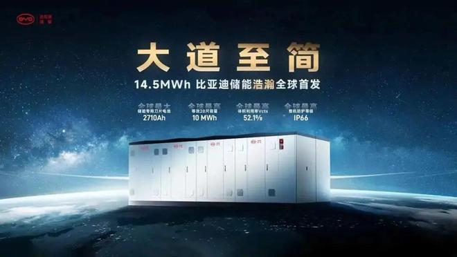 比亚迪储能新帅上任烧起“第一把火”核弹级新品猛烈砸向整个行业(图1)