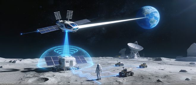 如何在月面搭建5G网络？(图1)