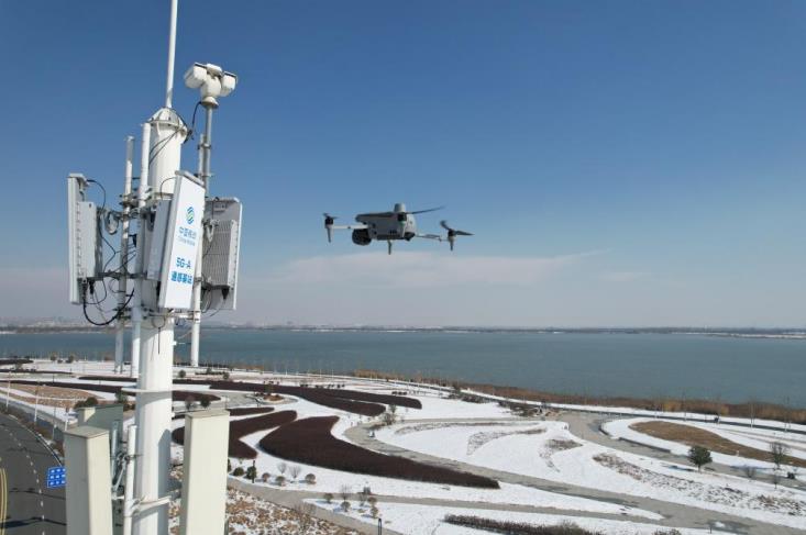 中国移动安徽公司5G-A通感一体绘就低空经济新图景(图1)