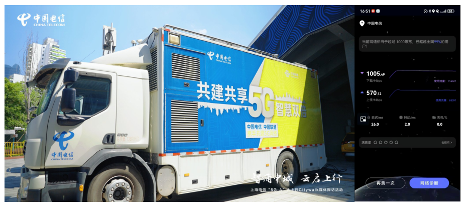 C114上海电信5G-AAI大上行实景探访：拥抱MobileAI时代申城“快”人一步(图3)